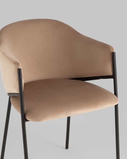 Стул Sid велюр капучино