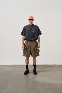 Шорты Nothomme Blue Ridge Patchwork Shorts "Olive Green"