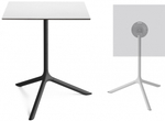 Стол ламинированный обеденный складной Scab Design Tripe Maxi Folding, черный, белый