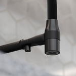 Смеситель для кухни Sancos Garda с гибким изливом, цвет матовый черный/черный, арт. SC4009MB