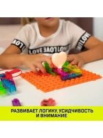 Конструктор блочный-электронный «В мире электроники», 59 схе