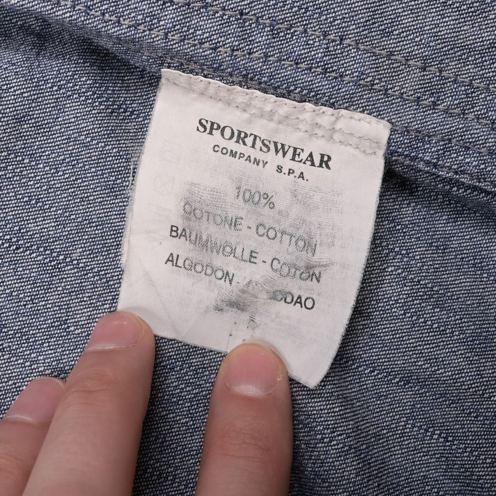 Архивная джинсовая парка Stone Island Denims, М