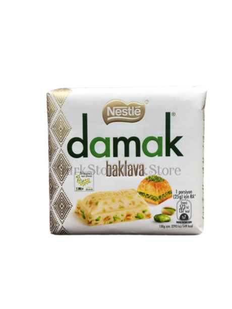 Белый шоколад Nestle Damak Баклава 60 гр