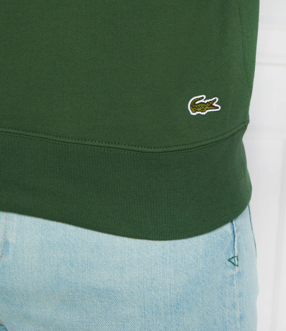 Худи Lacoste - темно-зеленый(SH1281)