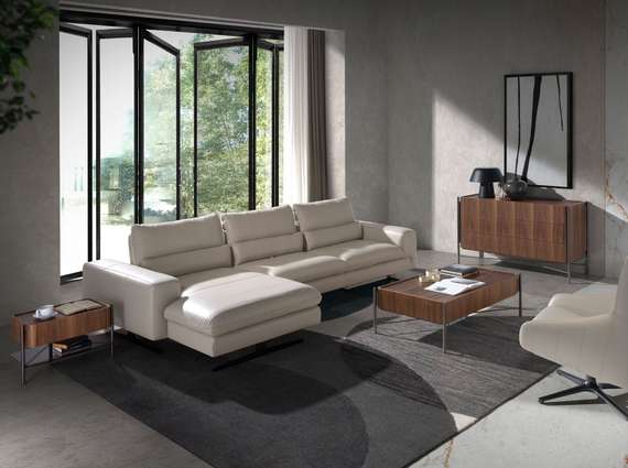 Прикроватная тумба Angel Cerda 7138, шпон ореха