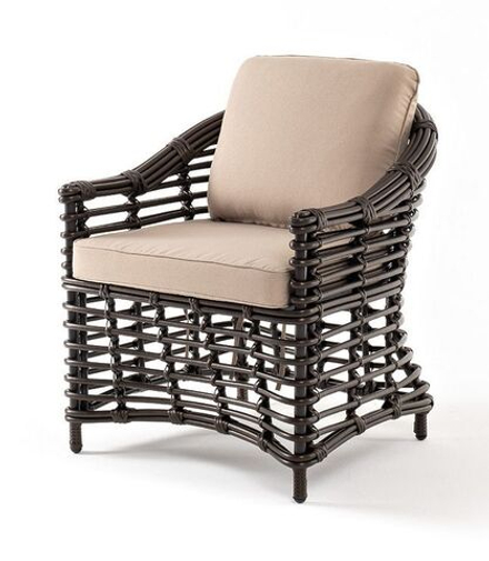 "Ницца" кресло из искусственного ротанга, цвет бронзовый