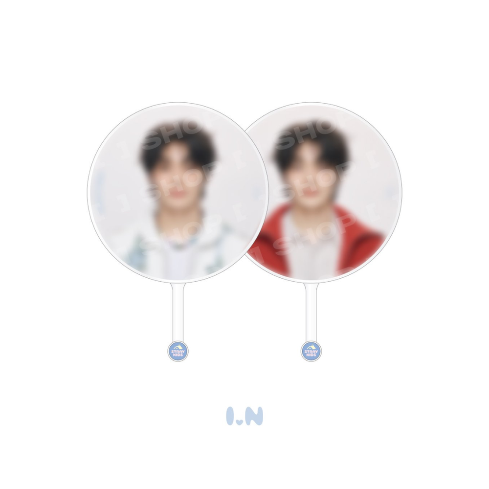 Веер с изображением Stray Kids - STAY in Our Little House