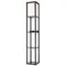 8093/1F COMFI LN25 361 черный/белый, дерево/текстиль Торшер Е27 1*60W 220V PRACTIC