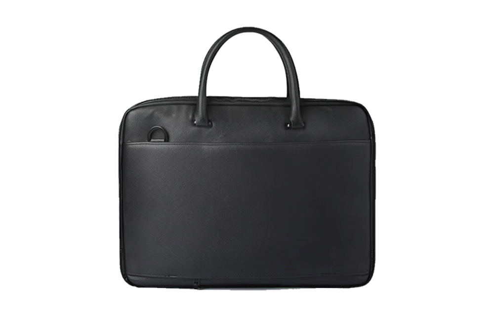 Lenovo Exterior Material  Artificial Leather; Interior Material  Polyester Laptop Bag Unisex Black