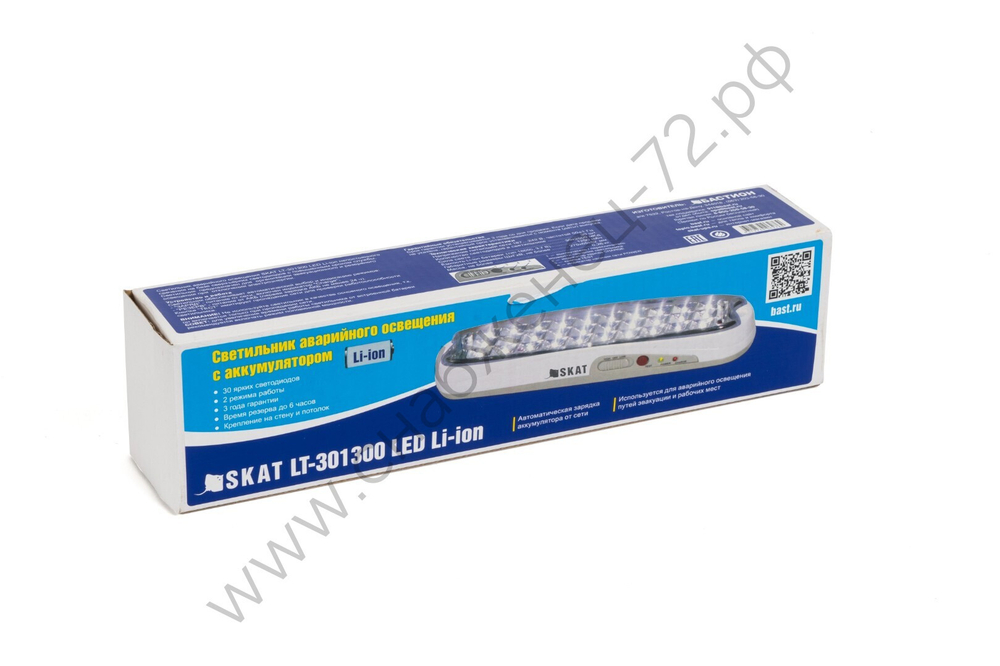 Skat LT-301300-LED-Li-Ion светильник аварийного освещения,30 светодиодов,1200мАч