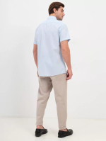 Сорочка GREG Regular fit 210/201/4290/Z "Однотон с отделкой. Non Iron"