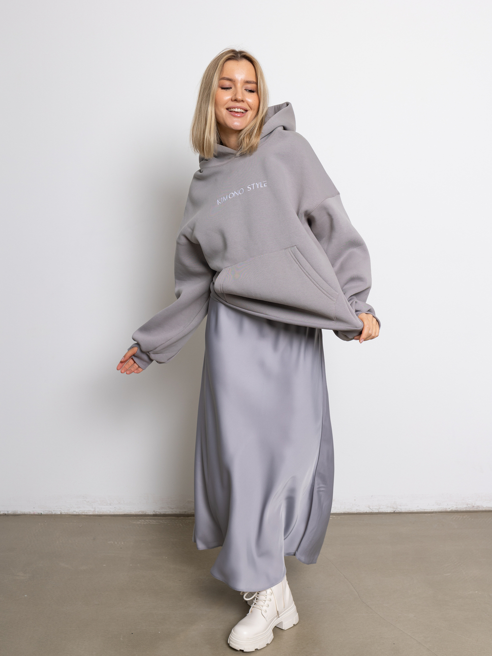 Толстовка оверсайз "Kimono Style"