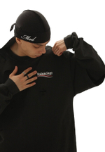 Лонгслив Balenciaga Double Sleeve (Black)