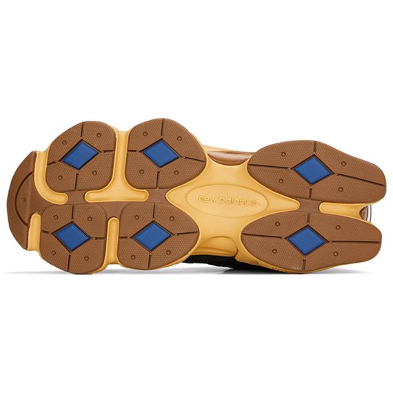 New Balance NB 9060 Повседневная обувь Низкий верх Черно-желтый Унисекс