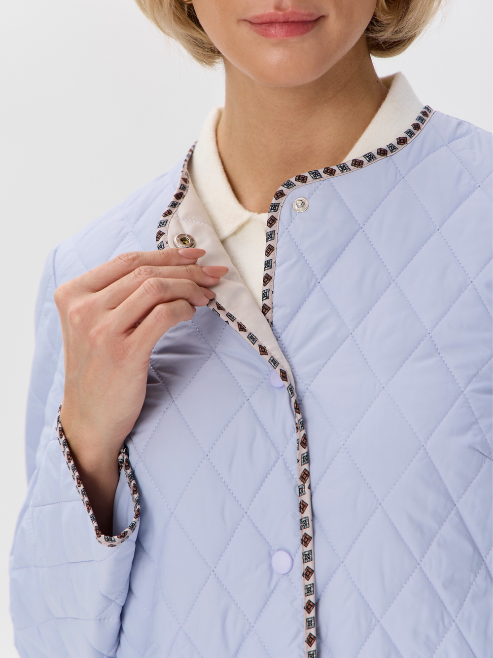 Куртка-жакет стеганая шанель на кнопках