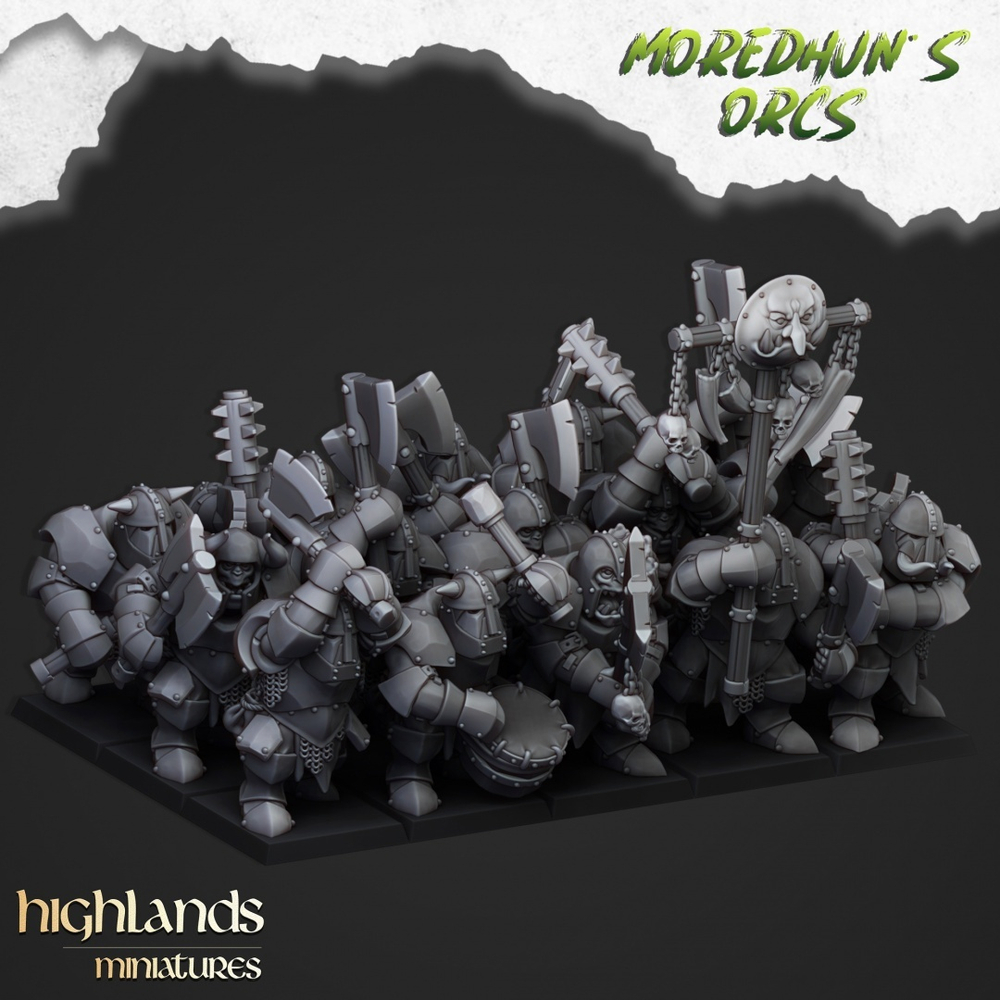 Black Armoured Orcs Regiment