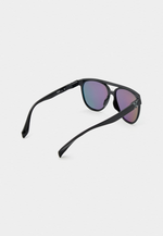 Спортивные очки HILX Valkyrie Shiny Solid Black / Black Mirror Polarized Lens