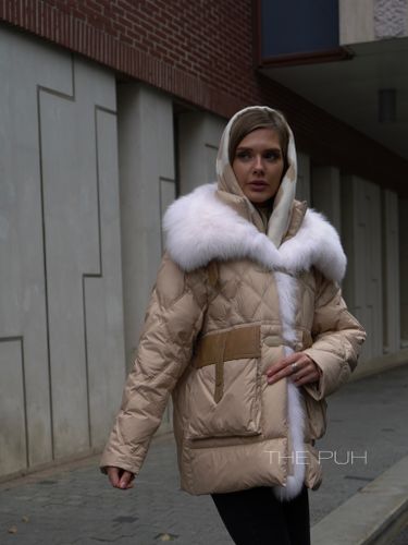 Женская куртка Angel 2.0 в бежевом цвете