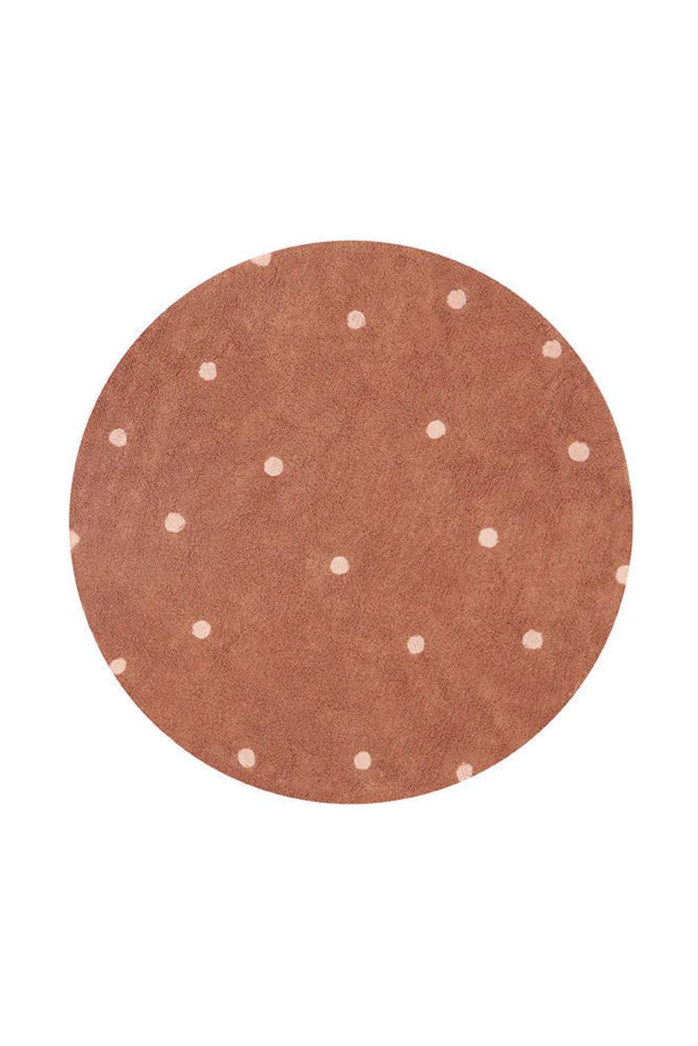 Ковер Lorena Canals Round Dot Chestnut (140Ø см)