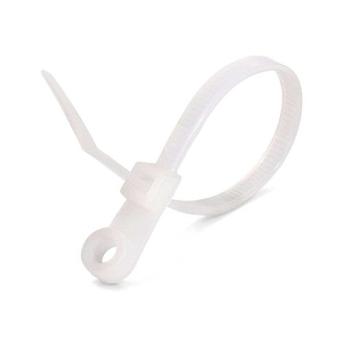 Стяжка нейлоновая КСО 4х110 (бел) (100шт) Fortisflex