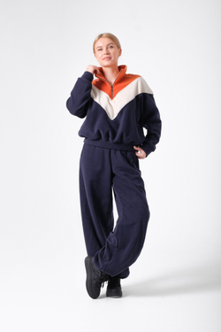 Костюм женский флисовый с олимпийкой "Полярная ночь"