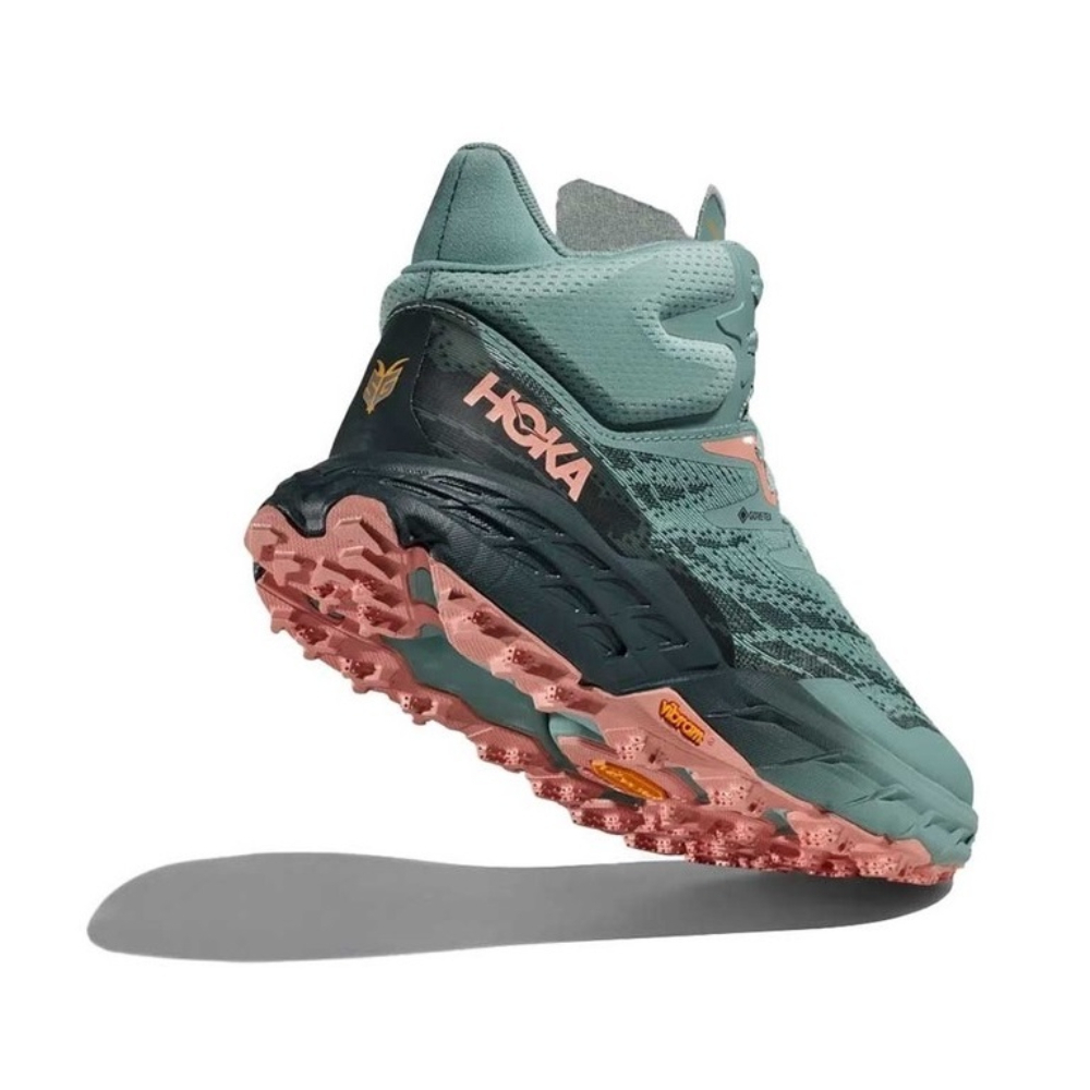 Кроссовки женские HOKA W SPEEDGOAT 5 MID GTX Agave / Spruce
