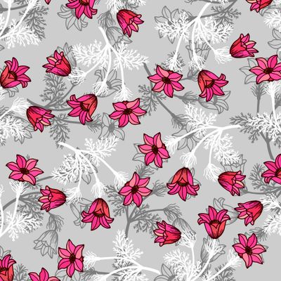 Bells seamless pattern.