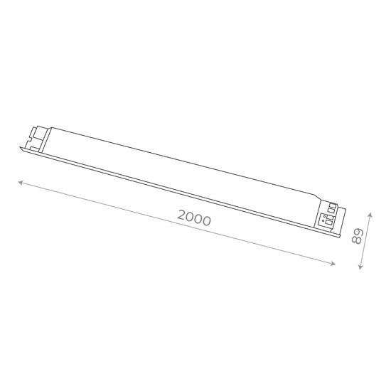 ST1603.048.100 Блок питания ST-Luce 100W TECHNO