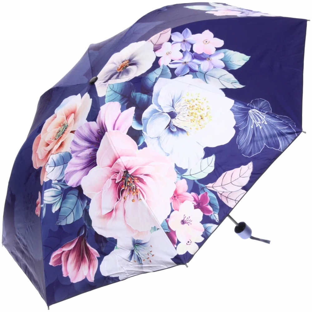 Зонт механический ветроустойчивый, матовая ручка «BESTzontik - Sofi», микс 4 цвета, длина 25см, d-110см