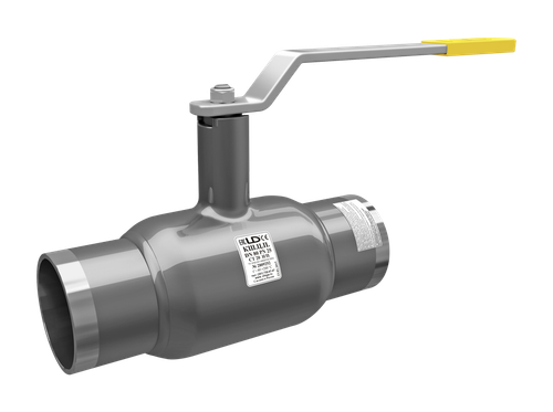 Кран шаровой стальной приварное соединение Ду125 Ру25
