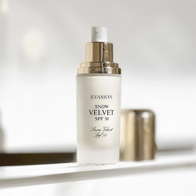 UV Block Snow Velvet SPF 50 Evasion | Солнцезащитный крем с экстрактом снежных водорослей