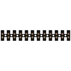 Зажим винтовой ЭРА NO-225-515 изолированный ЗВИ-нг 30А (2.5-16 мм2) 12 пар чёрный