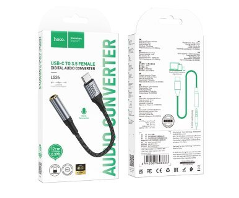 LS36 Fresh Digital Type-C to 3.5 audio converter