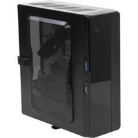 Корпус Mini-Tower Powerman EQ101BK, 200W, Mini-ITX, черный (6117414)