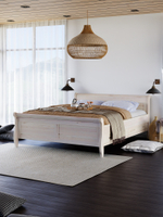 Кровать 180х200, Мелания, двуспальная, с выдвижными ящиками, деревянная, лак, Dipriz