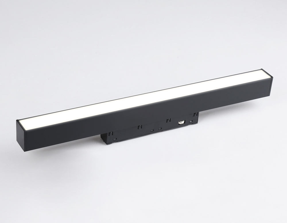 Светильник светодиодный для шинопровода Magnetic GL4004 BK черный IP20 12W 4200K 48V 300*22*45