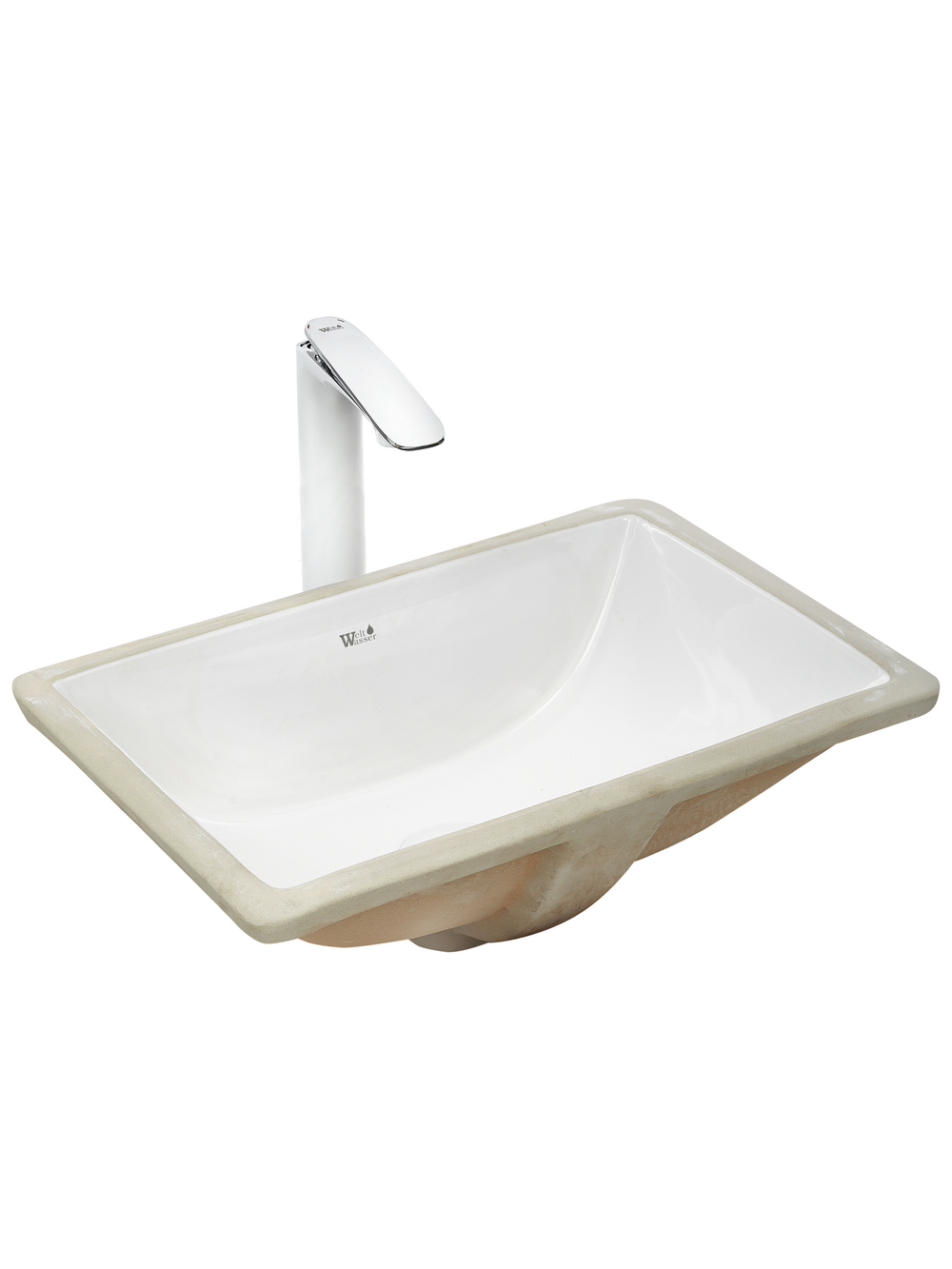 Раковина подвесная WeltWasser WW DEILBACH 6007 460х330х180