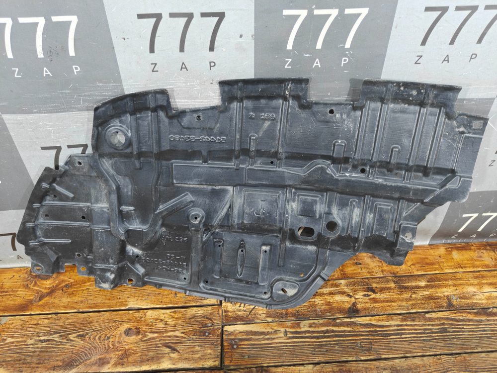 Пыльник (защита) двигателя левый Toyota Camry (XV50) 14-18 Б/У Оригинал 5144233180