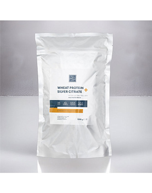Альгинатная лифтинг-маска "Wheat protein + Silver Citrate" (Уит протеин) 1,2 кг, Beauty Stylе (для раздраженной кожи, смягчает и успокаивает)