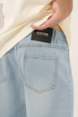 Джинсы KUL'TURA Straight Голубой