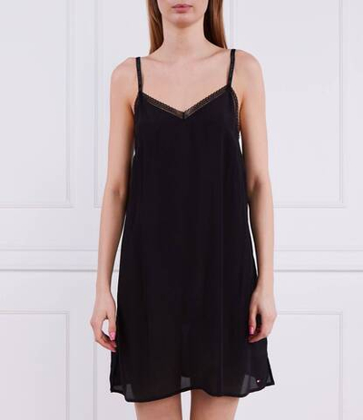 Ночная рубашка Tommy Hilfiger - черный(UW0UW04422)