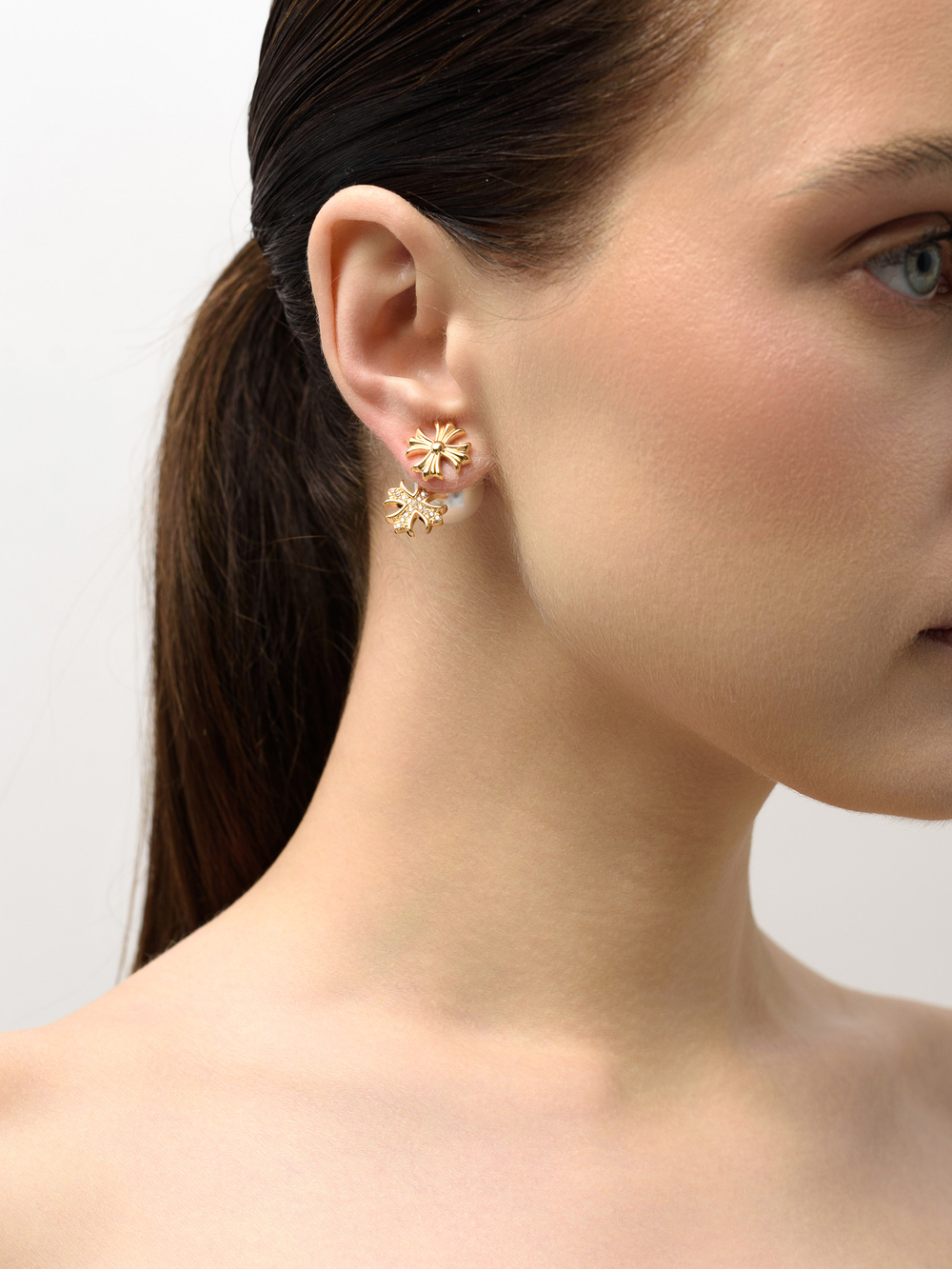 Серьги "Vintage pure" Gold