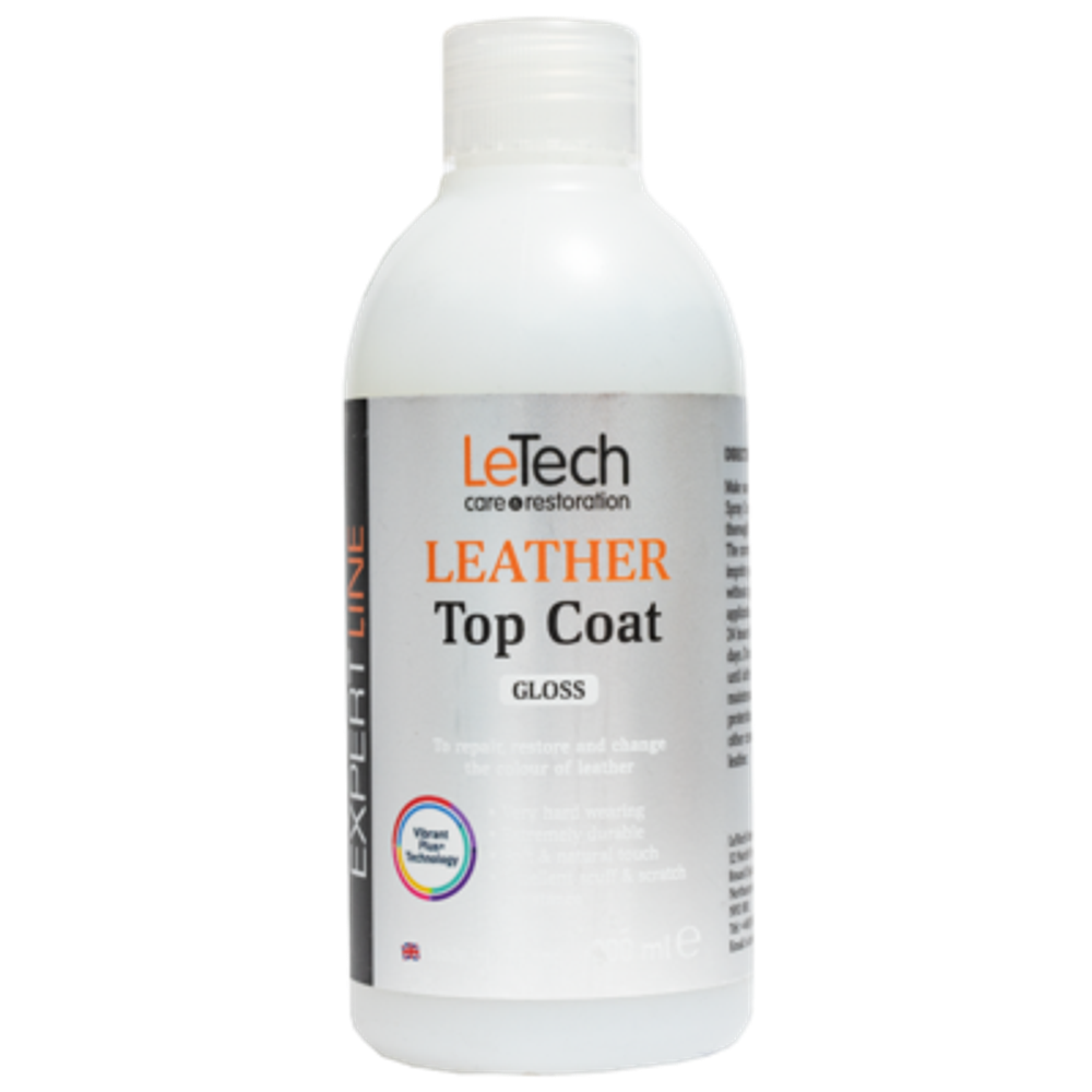LeTech Expert Line Защитный лак для кожи Глянцевый (Leather Finish Gloss) 200мл