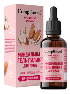 Compliment FACE PEELING Миндальный гель-пилинг для лица