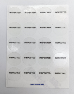 Inspected decal  TRX11XEX510E-0001