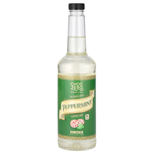 ChocZero, ароматизатор, сироп из перечной мяты, 750 мл (26,5 унции)
