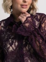 Блуза Изысканная (фиолетовая) Б15244-45М LT Collection