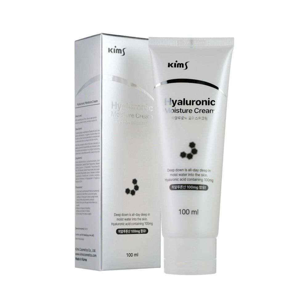 Kims Hyaluronic Moisture Cream Крем для лица с гиалуроновой кислотой, 100 мл
