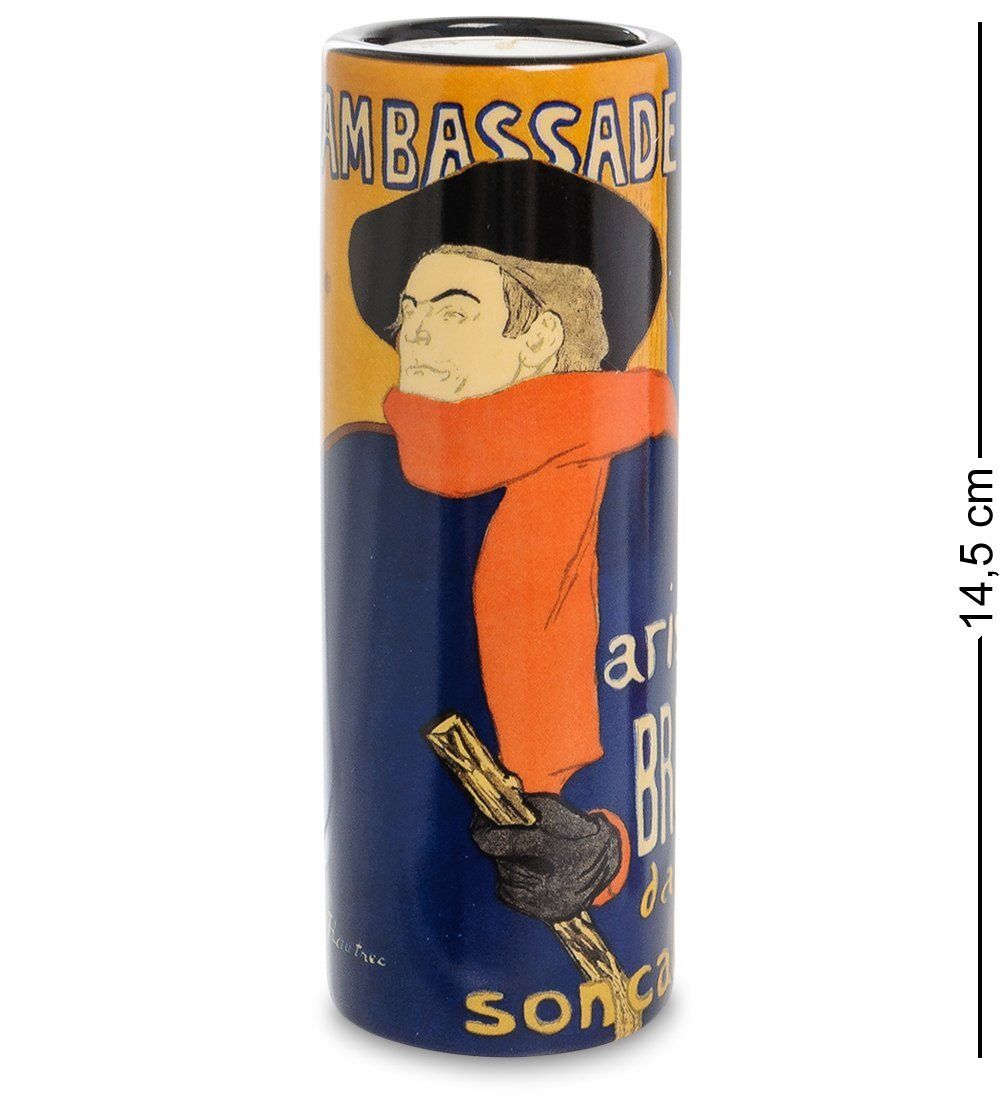 pr-TC14TL Подсвечник «Aristide Bruant» Анри де Тулуз-Лотрек (Museum Parastone)