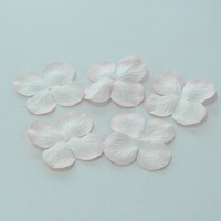 Гортензия 4см бледно-розовая набор 5шт.